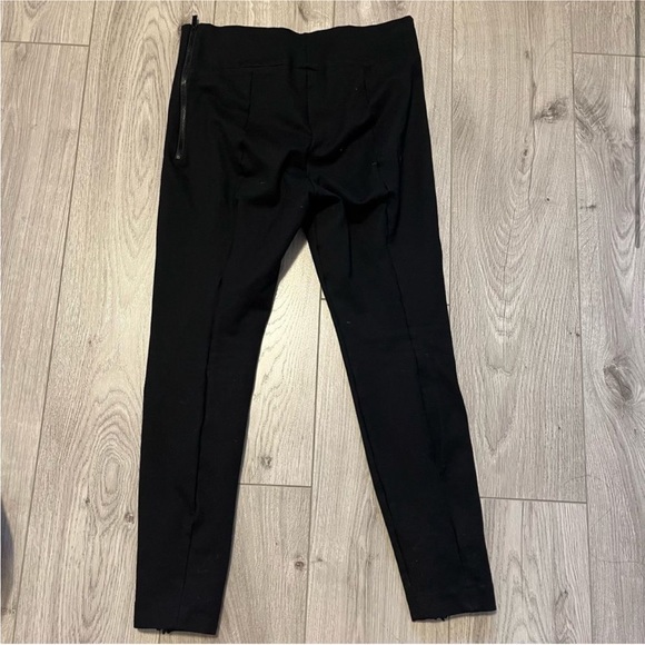 Good American size 4 skinny pants black high rise zipper legs - Picture 6 of 8